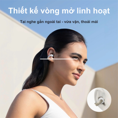 Tai Nghe Bluetooth Soundcore AeroClip Anker A3388 – Trải Nghiệm Âm Thanh Đỉnh Cao Cùng Thiết Kế Kẹp Độc Đáo Anker A3388