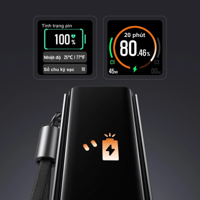 Pin Dự Phòng EcoFlow RAPID Pro 3in1 - Sạc Nhanh Đa Năng, Tích Hợp 3 Chức Năng Tiện Lợi (Cáp, Không Dây, Cổng) EcoFlow Rapid Pro 3in1