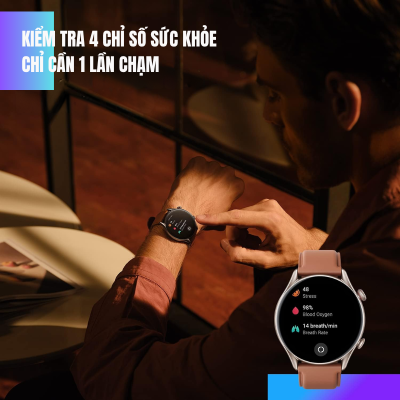 Đồng hồ thông minh Amazfit GTR 3 Pro - Đỉnh cao sang trọng, công nghệ vượt trội, trải nghiệm hoàn hảo Amazfit GTR 3 Pro