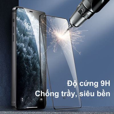 Kính Cường Lực Remax GL-27 Full Viền - Trong Suốt, Chống Vỡ, Chống Vân Tay Cao Cấp Remax GL-27