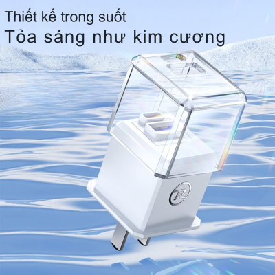 Củ Sạc Nhanh Remax RP-U93 GaN 33W - USB + Type-C, Nhỏ Gọn, Mạnh Mẽ Cho Mọi Thiết Bị Remax RP-U93