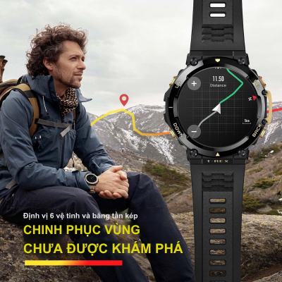Đồng hồ thông minh Amazfit T-Rex 2 - Chinh phục mọi cực hạn, khám phá không giới hạn T-Rex 2