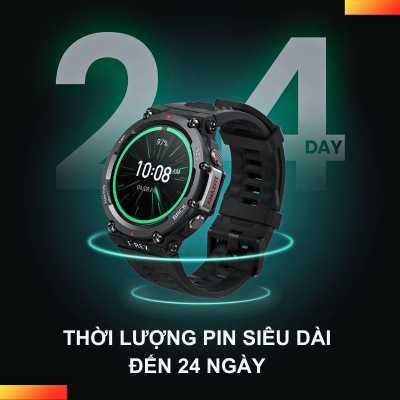 Đồng hồ thông minh Amazfit T-Rex 2 - Chinh phục mọi cực hạn, khám phá không giới hạn T-Rex 2
