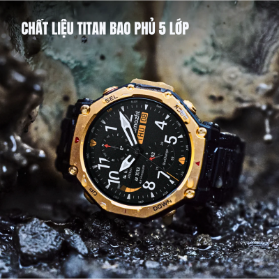 Đồng hồ thông minh Amazfit T-Rex 3 Pro - Vô song sức mạnh, đỉnh cao công nghệ, chinh phục mọi giới hạn Amazfit T-Rex 3 Pro
