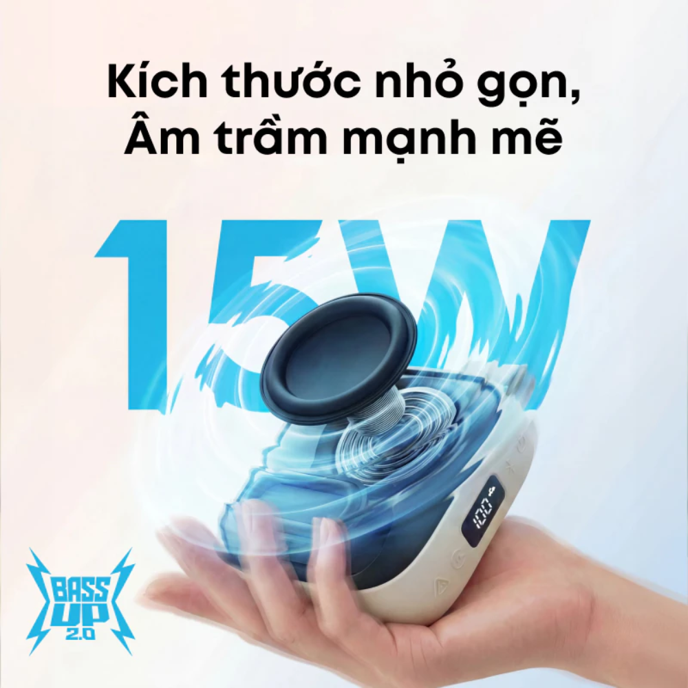 Loa Bluetooth Soundcore Boom Go 3i - D5103 - Công suất mạnh mẽ, Chống nước IPX7, Pin 15H - Hàng Chính Hãng. Boom Go 3i