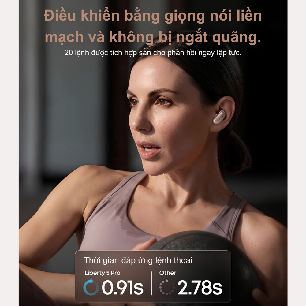 Tai Nghe Bluetooth Soundcore Liberty 5 Pro - D1203 Âm Thanh Hi-Res, Chống Ồn Chủ Động ANC, Cảm Biến Nhịp Tim - Chính Hãng Tai Nghe Bluetooth Soundcore Liberty 5 Pro - D1203 Âm Thanh Hi-Res, Chống Ồn Chủ Động ANC, Cảm Biến Nhịp Tim - Chính Hãng - Hình ảnh 7