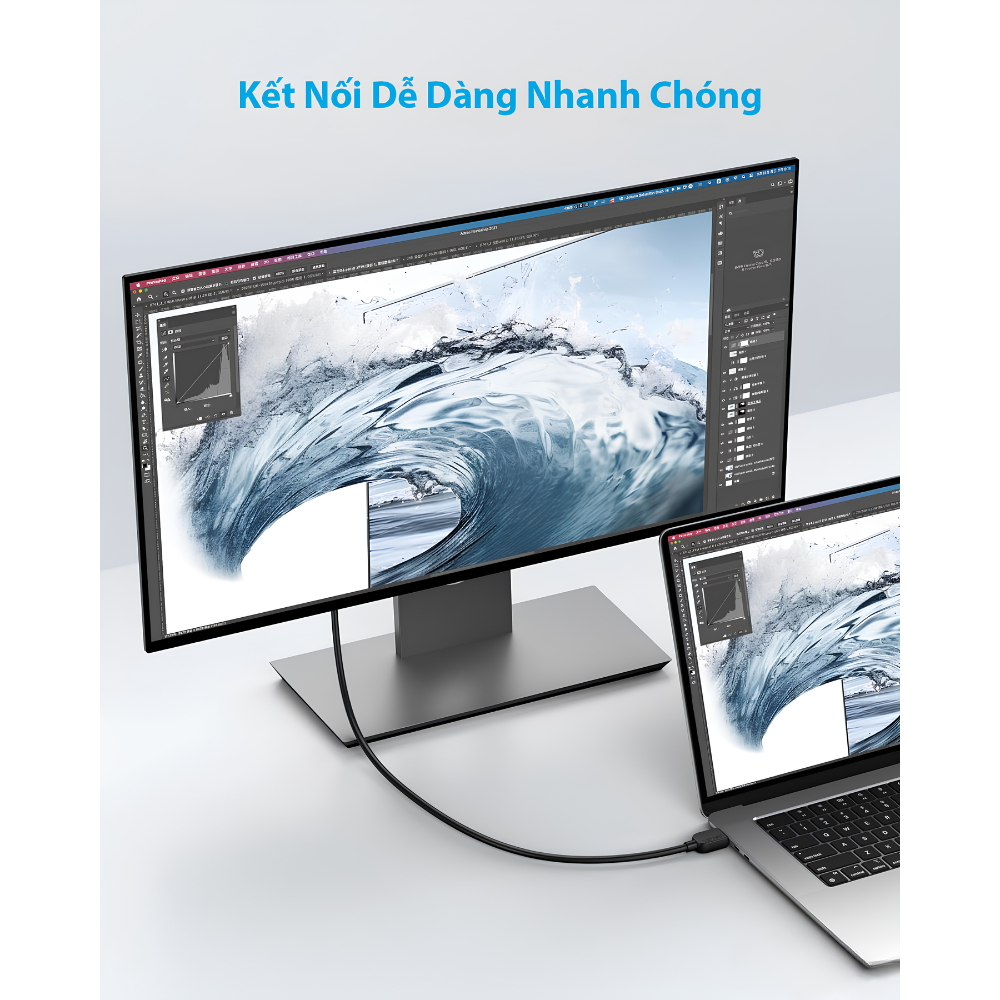 Cáp Chuyển Đổi HDMI To HDMI AnKer 1.8m -A8742 - Hỗ Trợ 8K@60Hz, 4K@120Hz, Băng Thông 48Gbps Cáp Chuyển Đổi HDMI To HDMI AnKer 1.8m -A8742 - Hỗ Trợ 8K@60Hz, 4K@120Hz, Băng Thông 48Gbps - Ảnh 5
